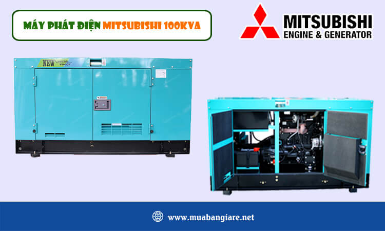 Máy phát điện Mitsubishi 100kva