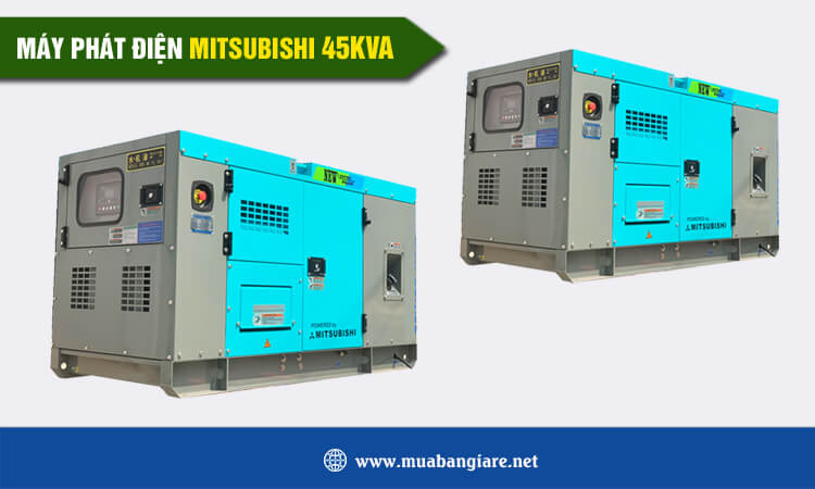 Máy phát điện Mitsubishi 45kva 