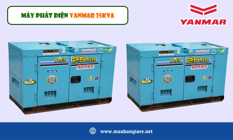 Máy phát điện Yanmar 25kva