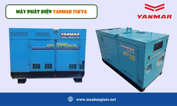 Máy phát điện Yanmar 25kva