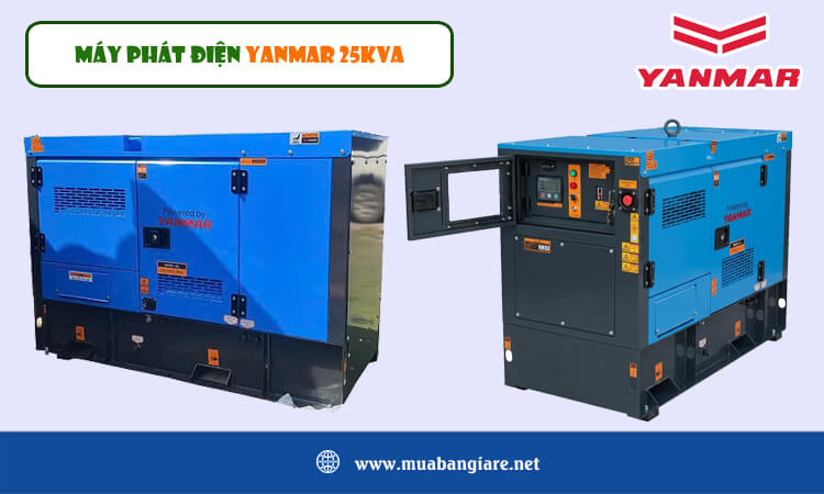 Máy phát điện Yanmar 25kva